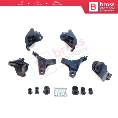 Mercedes E Class W211 S211 2002-2009 A2118201314 A2118201414 için Sağ Sol Far Ayak Tamir Seti
