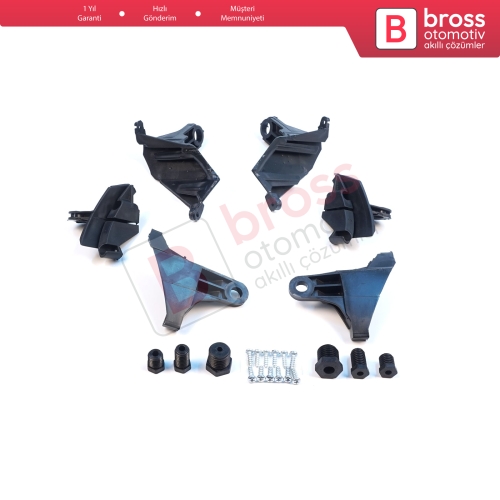 Mercedes E Class W211 S211 2002-2009 A2118201314 A2118201414 için Sağ Sol Far Ayak Tamir Seti