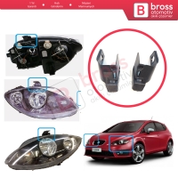 Seat Leon MK2 1P Toledo MK3 5P Altea 5P 5P1941005 5P1941006 İçin Sağ Sol Ön Far Ayak Tamir Seti