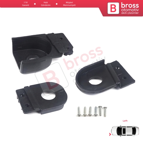 Audi A6 C6 S6 RS6 Avant Quattro Allroad 2004-2011 4F0998121 İçin Sol Ön Taraf Far Tamir Seti 