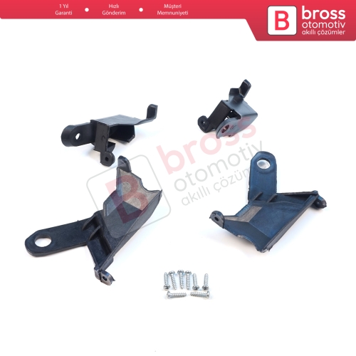 Toyota Corolla MK10 E140 E150 Altis 2006-2010 8119412050 8119512050  İçin Sağ Sol Ön Far Ayak Tamir Seti