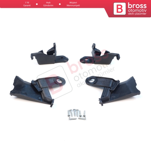 Toyota Corolla MK10 E140 E150 Altis 2006-2010 8119412050 8119512050  İçin Sağ Sol Ön Far Ayak Tamir Seti