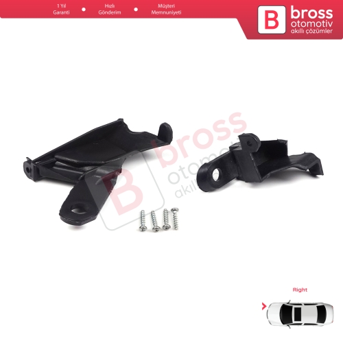 Toyota Corolla MK10 E140 E150 Altis 2006-2010 8119412050 İçin Sağ Ön Far Ayak Tamir Seti 