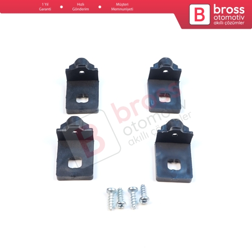 VW Touran MK1 2003-2010 Caddy MK3 2004-2010 Makyajsız 1T0998225 1T0998226 İçin Sağ Sol Ön Far Ayak Tamir Seti