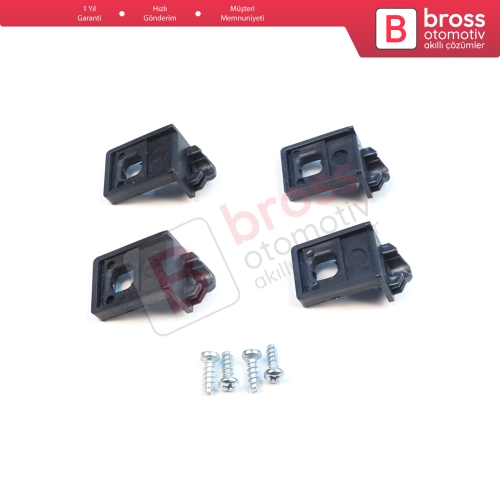 VW Touran MK1 2003-2010 Caddy MK3 2004-2010 Makyajsız 1T0998225 1T0998226 İçin Sağ Sol Ön Far Ayak Tamir Seti