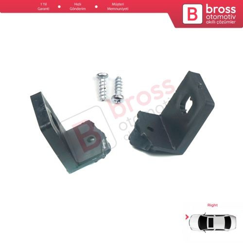 VW Touran MK1 2003-2010 Caddy MK3 2004-2010 Makyajsız 1T0998225 İçin Sağ Ön Far Ayak Tamir Seti 