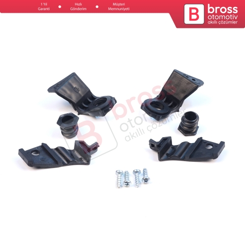 VW Jetta MK5 2005-2010 Golf MK5 2004-2009 1K0998225 1K0998226 İçin Sağ Sol Ön Far Ayak Tamir Seti