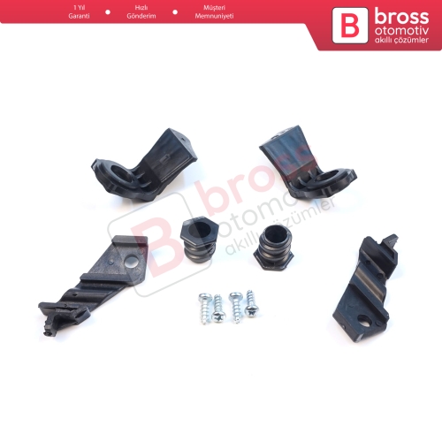 VW Jetta MK5 2005-2010 Golf MK5 2004-2009 1K0998225 1K0998226 İçin Sağ Sol Ön Far Ayak Tamir Seti