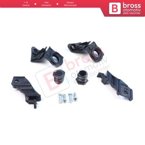 VW Jetta MK5 2005-2010 Golf MK5 2004-2009 1K0998225 1K0998226 İçin Sağ Sol Ön Far Ayak Tamir Seti