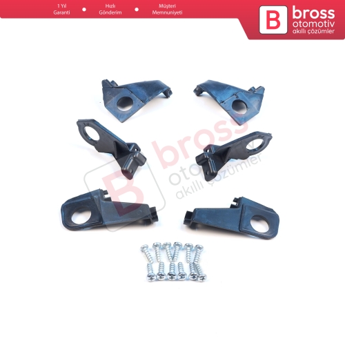 VW Golf MK6 5K AJ5 2008-2013 Convertible 517 2011-2016 5K0998225 5K0998226 İçin Sağ Sol Ön Far Ayak Tamir Seti