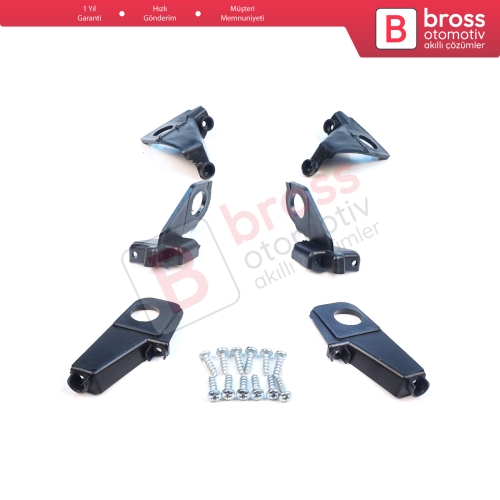 VW Golf MK6 5K AJ5 2008-2013 Convertible 517 2011-2016 5K0998225 5K0998226 İçin Sağ Sol Ön Far Ayak Tamir Seti