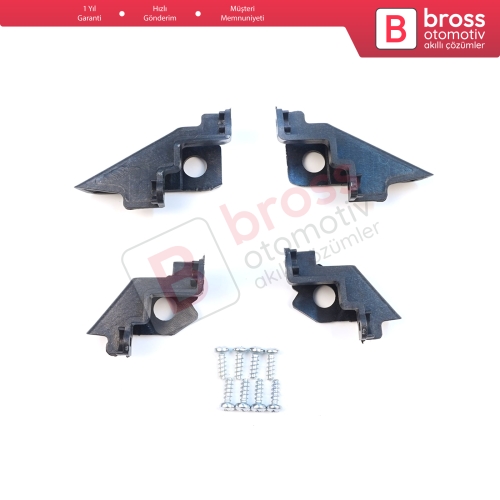 VW Polo MK5 6R 6C 61 2009-2016 6R0998226 6R0998225 İçin Sağ Sol Ön Far Ayak Tamir Seti