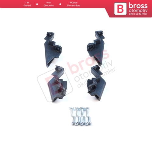 VW Polo MK5 6R 6C 61 2009-2016 6R0998226 6R0998225 İçin Sağ Sol Ön Far Ayak Tamir Seti