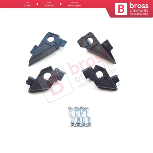 VW Polo MK5 6R 6C 61 2009-2016 6R0998226 6R0998225 İçin Sağ Sol Ön Far Ayak Tamir Seti