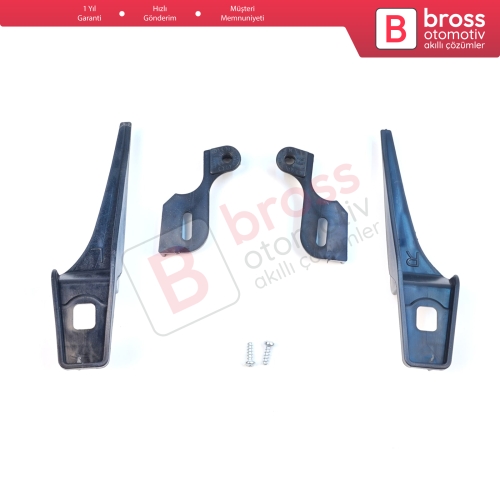 Ford Fiesta MK6 CB1 CCN B299 B409 2008-2013 8A6113W030 8A6113W030 İçin Sağ Sol Ön Far Ayak Tamir Seti