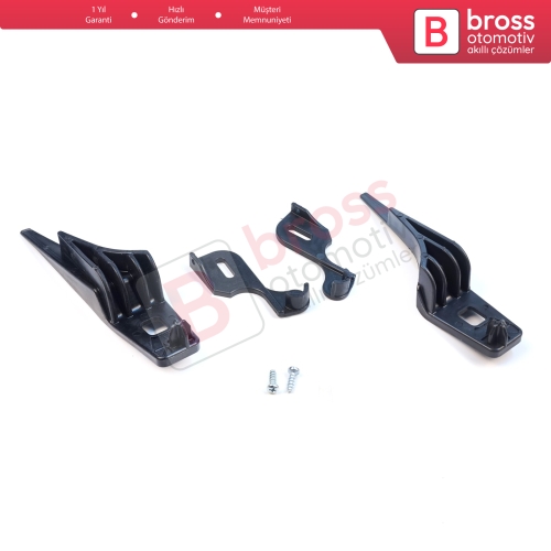 Ford Fiesta MK6 CB1 CCN B299 B409 2008-2013 8A6113W030 8A6113W030 İçin Sağ Sol Ön Far Ayak Tamir Seti