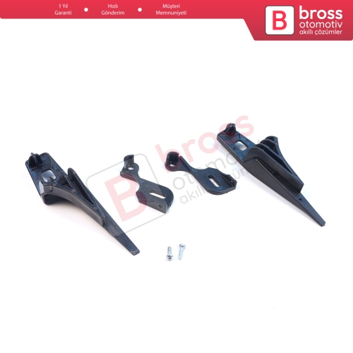 Ford Fiesta MK6 CB1 CCN B299 B409 2008-2013 8A6113W030 8A6113W030 İçin Sağ Sol Ön Far Ayak Tamir Seti