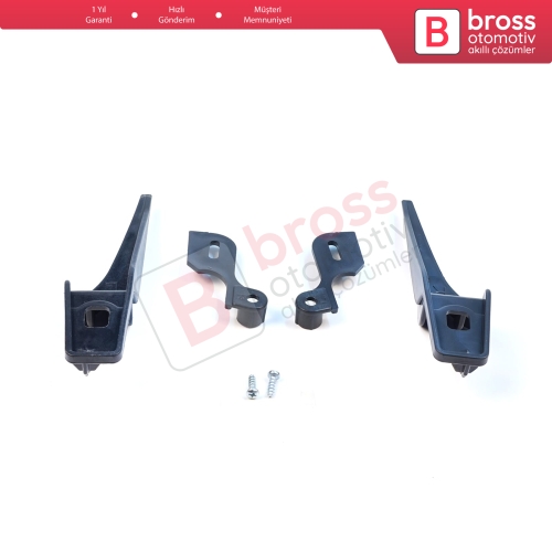 Ford Fiesta MK6 CB1 CCN B299 B409 2008-2013 8A6113W030 8A6113W030 İçin Sağ Sol Ön Far Ayak Tamir Seti