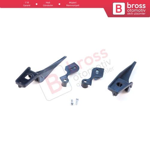 Ford Fiesta MK6 CB1 CCN B299 B409 2008-2013 8A6113W030 8A6113W030 İçin Sağ Sol Ön Far Ayak Tamir Seti