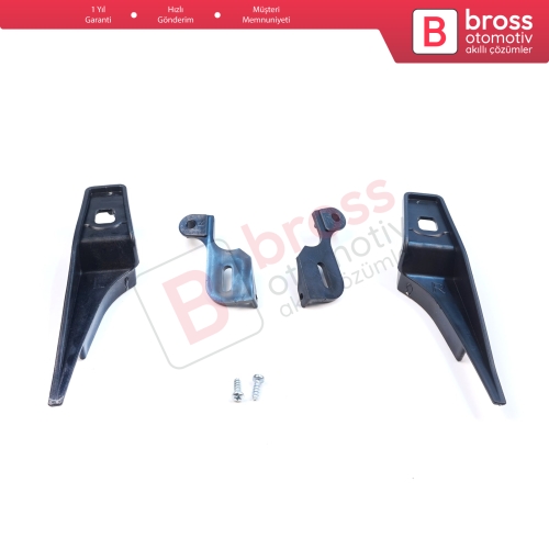 Ford Fiesta MK6 CB1 CCN B299 B409 2008-2013 8A6113W030 8A6113W030 İçin Sağ Sol Ön Far Ayak Tamir Seti