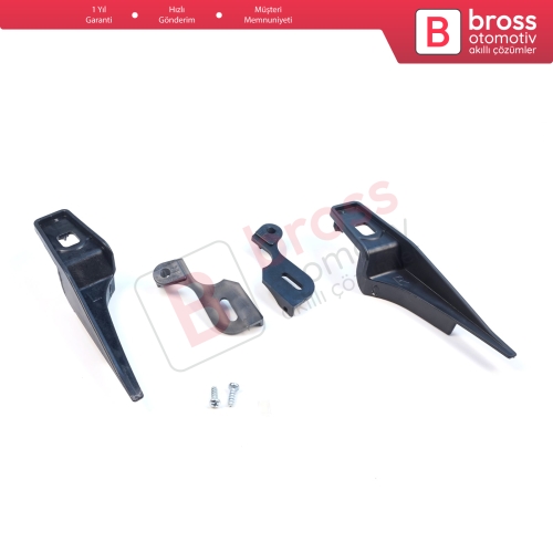 Ford Fiesta MK6 CB1 CCN B299 B409 2008-2013 8A6113W030 8A6113W030 İçin Sağ Sol Ön Far Ayak Tamir Seti