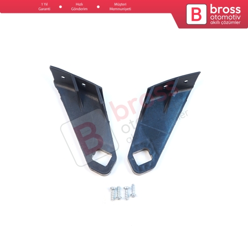 Audi A3 MK2 8P 2008-2013 Makyajlı Kasa 8P0998121A 8P0998122A İçin Sağ Sol Ön Far Ayak Tamir Seti