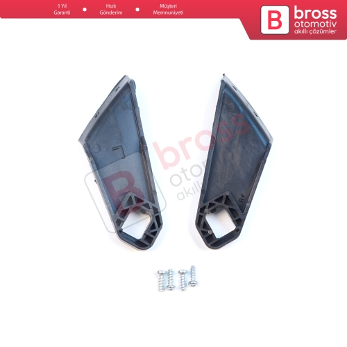 Audi A3 MK2 8P 2008-2013 Makyajlı Kasa 8P0998121A 8P0998122A İçin Sağ Sol Ön Far Ayak Tamir Seti