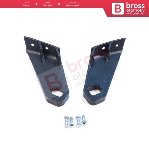 Audi A3 MK2 8P 2008-2013 Makyajlı Kasa 8P0998121A 8P0998122A İçin Sağ Sol Ön Far Ayak Tamir Seti