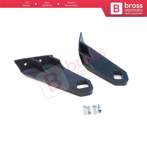 Audi A3 MK2 8P 2008-2013 Makyajlı Kasa 8P0998121A 8P0998122A İçin Sağ Sol Ön Far Ayak Tamir Seti