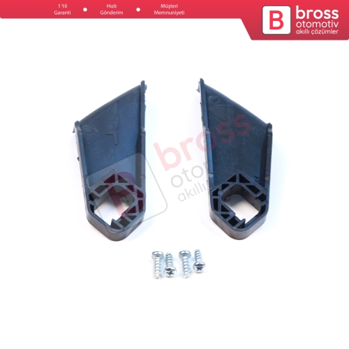 Audi A3 MK2 8P 2008-2013 Makyajlı Kasa 8P0998121A 8P0998122A İçin Sağ Sol Ön Far Ayak Tamir Seti