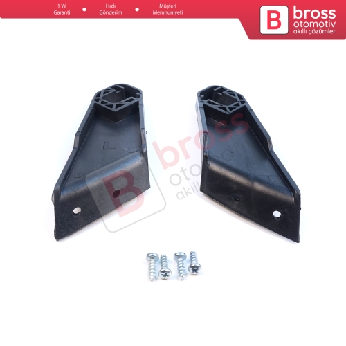 Audi A3 MK2 8P 2008-2013 Makyajlı Kasa 8P0998121A 8P0998122A İçin Sağ Sol Ön Far Ayak Tamir Seti