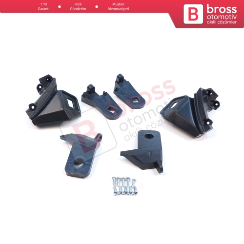 Fiat Doblo MK2 263 2010-2014 Makyajsız Kasa 51810671 51810672 İçin Sağ Sol Ön Far Ayak Tamir Seti