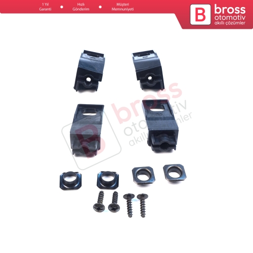 VW Golf MK4 A4 1J HB Sedan Estate 1997-2006 1J0998225 1J0998226 İçin Sağ Sol Ön Far Ayak Tamir Seti