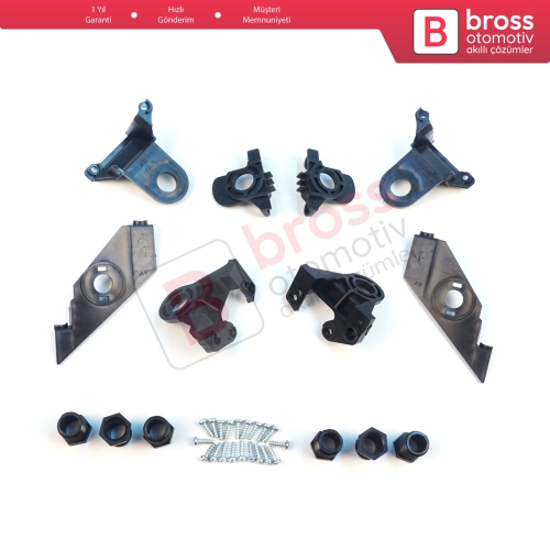 VW Passat 3C B7 362 365 2011-2014 3AA998225 3AA998226 İçin Sağ Sol Ön Far Ayak Tamir Seti