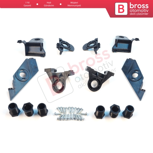 VW Passat 3C B7 362 365 2011-2014 3AA998225 3AA998226 İçin Sağ Sol Ön Far Ayak Tamir Seti