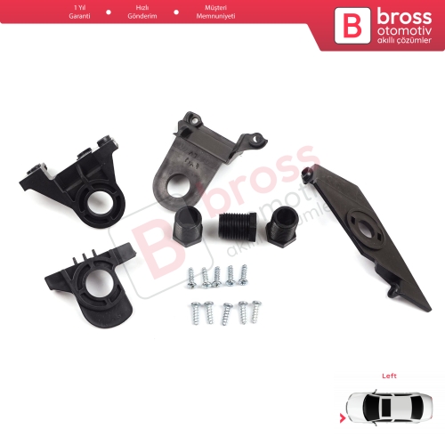 VW Passat 3C B7 362 365 2011-2014 3AA998225 İçin Sol Ön Far Ayak Tamir Seti 