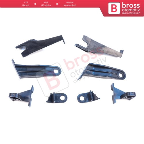 Toyota Corolla MK11 4-Kapı Sedan 2014-2016 8115002E60 8111002E60 İçin Sağ Sol Ön Far Ayak Tamir Seti