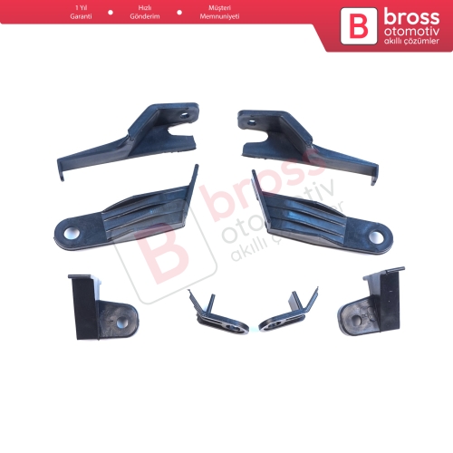Toyota Corolla MK11 4-Kapı Sedan 2014-2016 8115002E60 8111002E60 İçin Sağ Sol Ön Far Ayak Tamir Seti