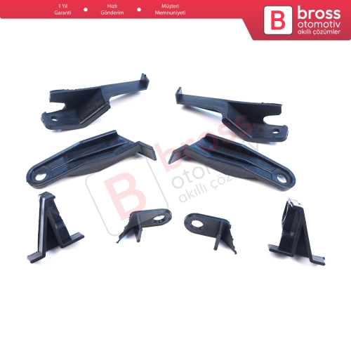 Toyota Corolla MK11 4-Kapı Sedan 2014-2016 8115002E60 8111002E60 İçin Sağ Sol Ön Far Ayak Tamir Seti