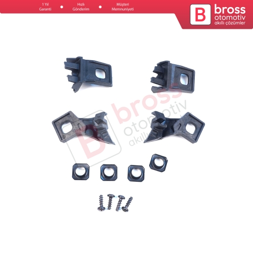 VW Polo MK3 MK4 6N 9N 1994-2008 6Q0998225 6Q0998226 İçin Sağ Sol Ön Far Ayak Tamir Seti