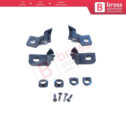 VW Polo MK3 MK4 6N 9N 1994-2008 6Q0998225 6Q0998226 İçin Sağ Sol Ön Far Ayak Tamir Seti