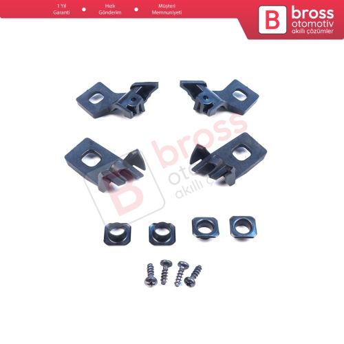 VW Polo MK3 MK4 6N 9N 1994-2008 6Q0998225 6Q0998226 İçin Sağ Sol Ön Far Ayak Tamir Seti