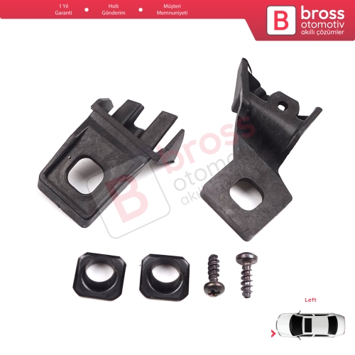 VW Polo MK3 MK4 6N 9N 1994-2008 6Q0998225 İçin Sol Ön Far Ayak Tamir Seti 