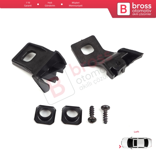 VW Polo MK3 MK4 6N 9N 1994-2008 6Q0998225 İçin Sol Ön Far Ayak Tamir Seti 