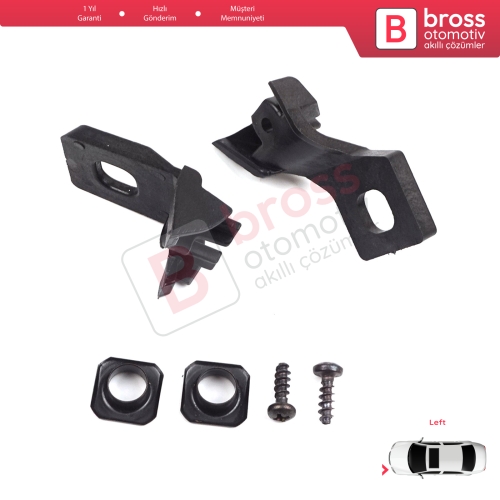 VW Polo MK3 MK4 6N 9N 1994-2008 6Q0998225 İçin Sol Ön Far Ayak Tamir Seti 