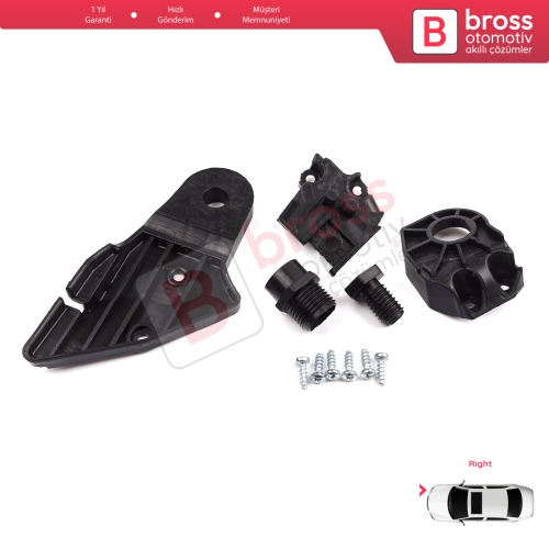 Mercedes C Class W204 S204 C204 2007-2014 CL203 A2048201214 İçin Sağ Ön Far Ayak Tamir Seti 