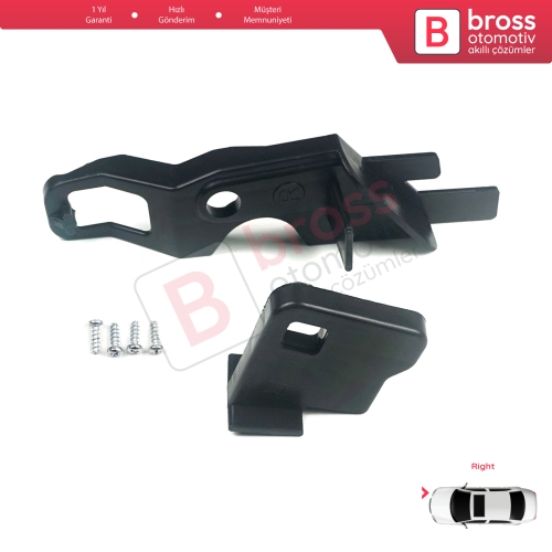 Peugeot 301 2012-2017 Makyajsız Kasa 9675138980 İçin Sağ Ön Far Ayak Tamir Seti 