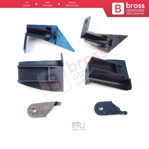 Dacia Lodgy Dokker 2012-On 260607950R 260102414R İçin Sağ Sol Ön Far Ayak Tamir Seti