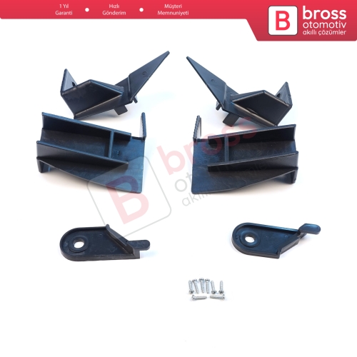 Dacia Lodgy Dokker 2012-On 260607950R 260102414R İçin Sağ Sol Ön Far Ayak Tamir Seti