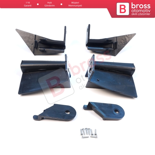 Dacia Lodgy Dokker 2012-On 260607950R 260102414R İçin Sağ Sol Ön Far Ayak Tamir Seti